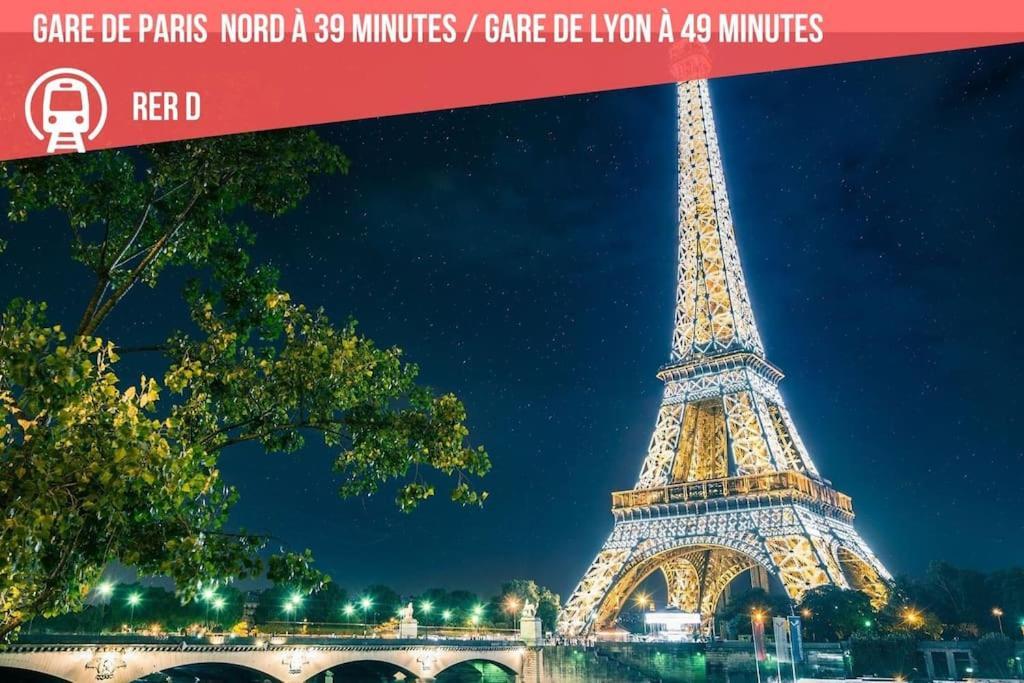 Maison Exception Proche Cdg Paris Asterix Chantilly Climatisation Parking Orry-La-Ville Екстер'єр фото